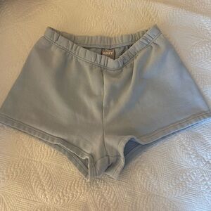 Aritzia Cozy Sweatfleece Perfect Hi-Rise Mini Short